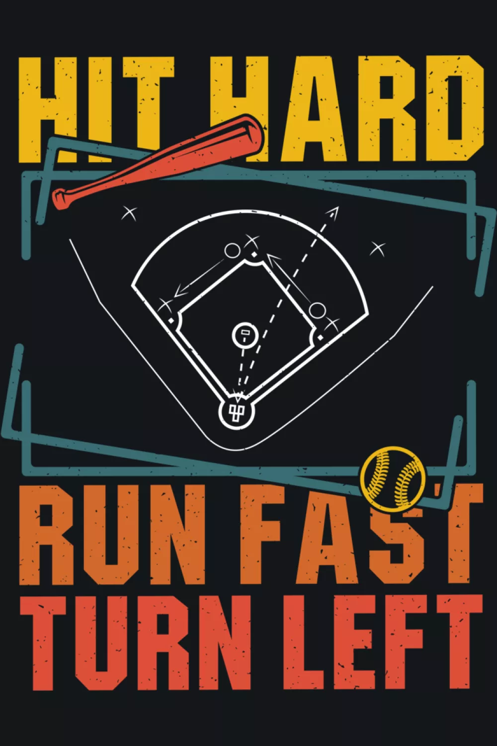 Vintage retro baseball badge with worn texture and a throwback ballpark mood.