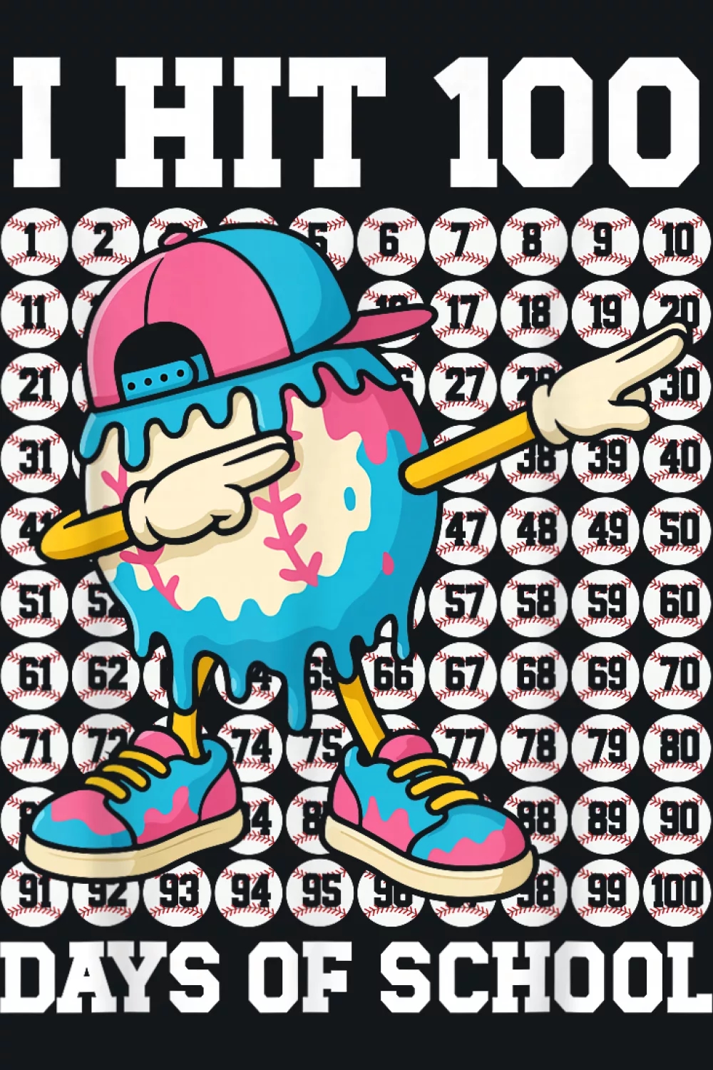 ice cream baseball school celebration look