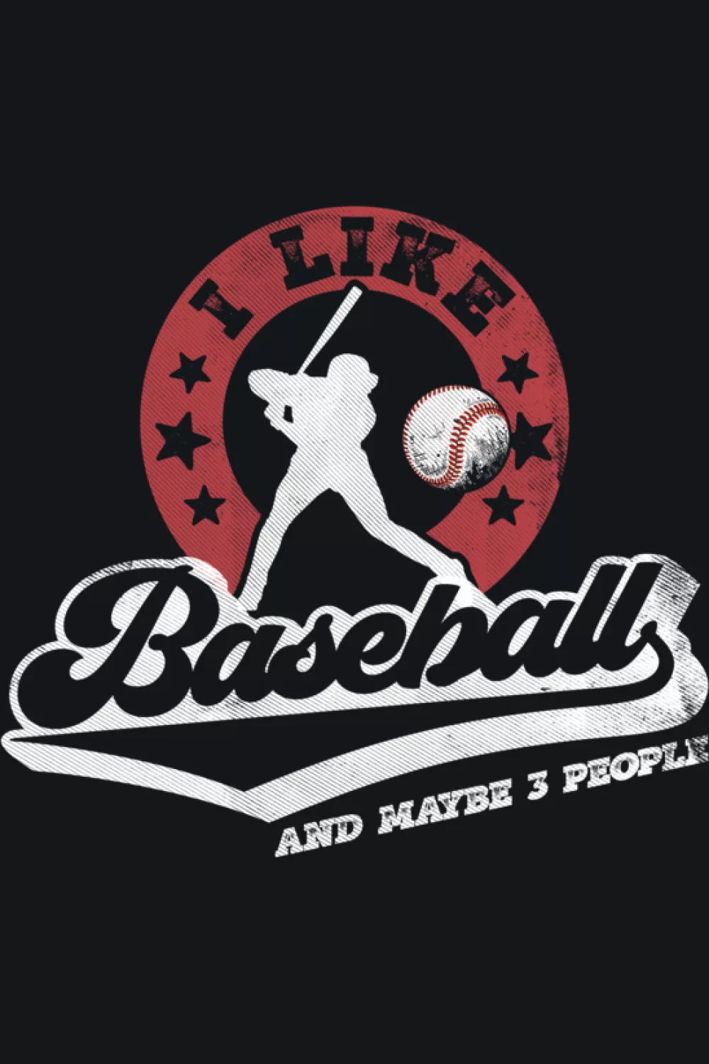 Sporty baseball quote with strong athletic energy for players, coaches, and supportive friends.