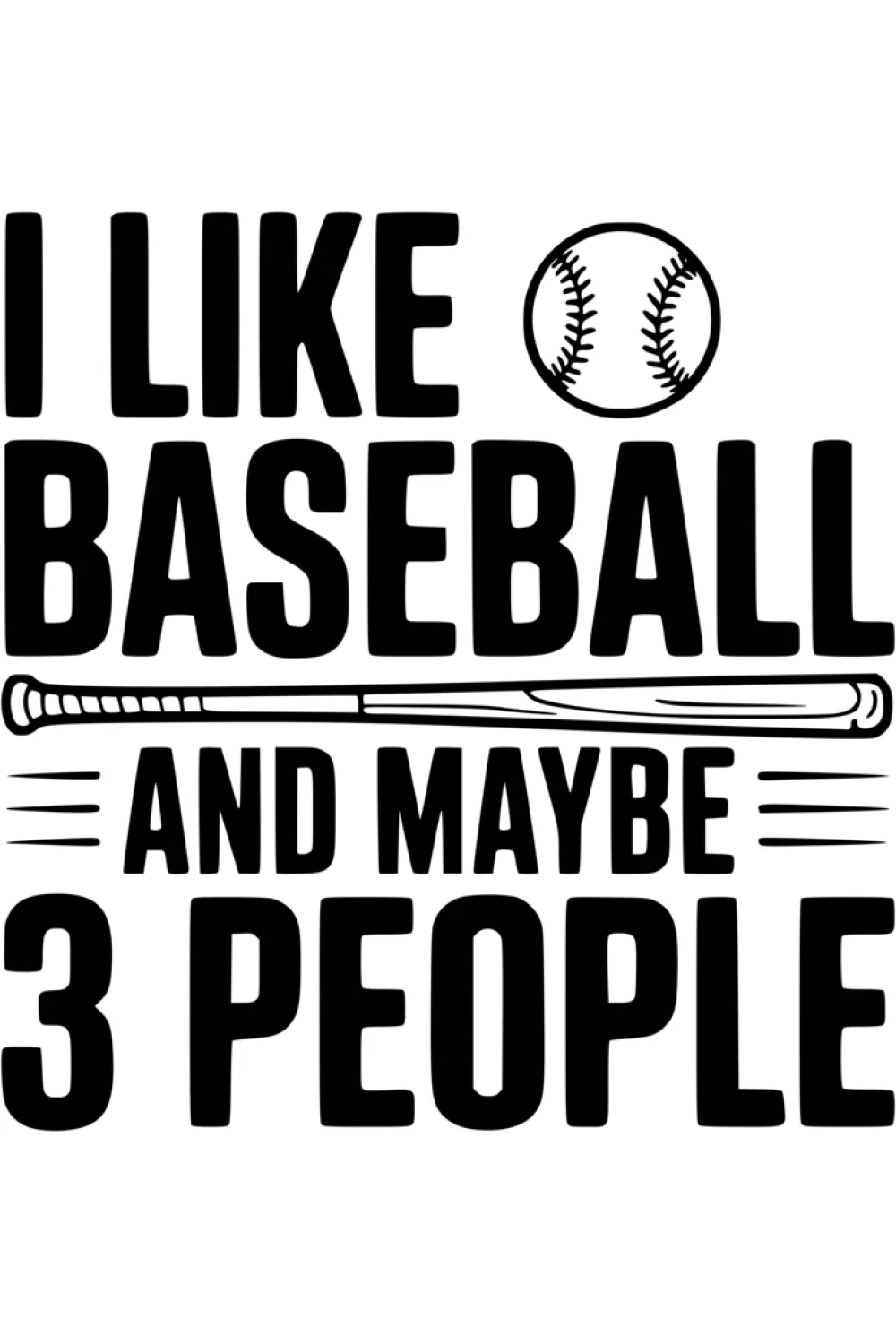 Friendly baseball quote vibe with a relaxed tone for fans who keep things casual.
