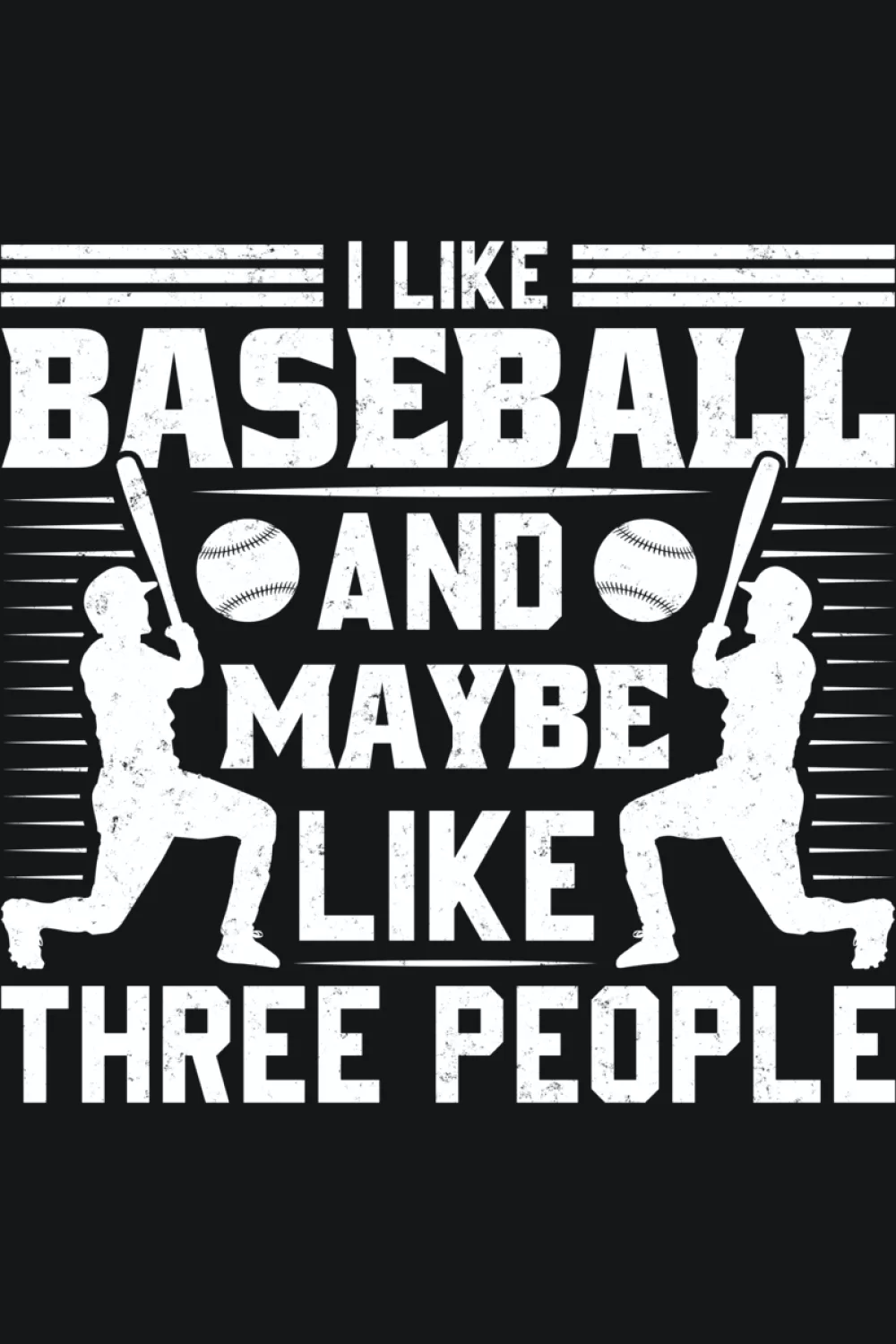 Sporty quote for athletes and fans who would rather watch a game than attend a crowded event.