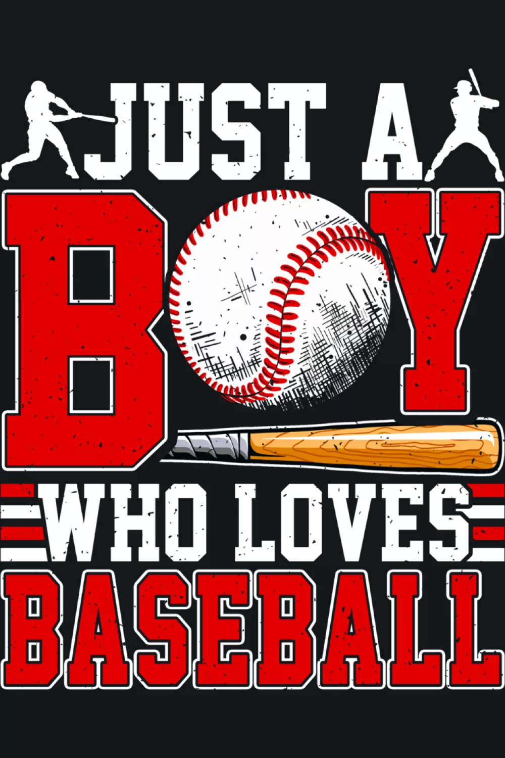 Fun baseball outfit badge with casual street style feel.