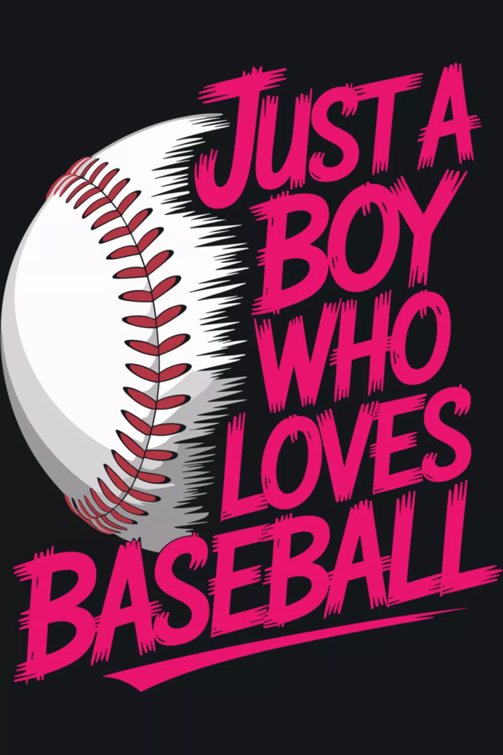 Funny Just a Boy Who Loves Baseball Shirts design showing a player and coach bond