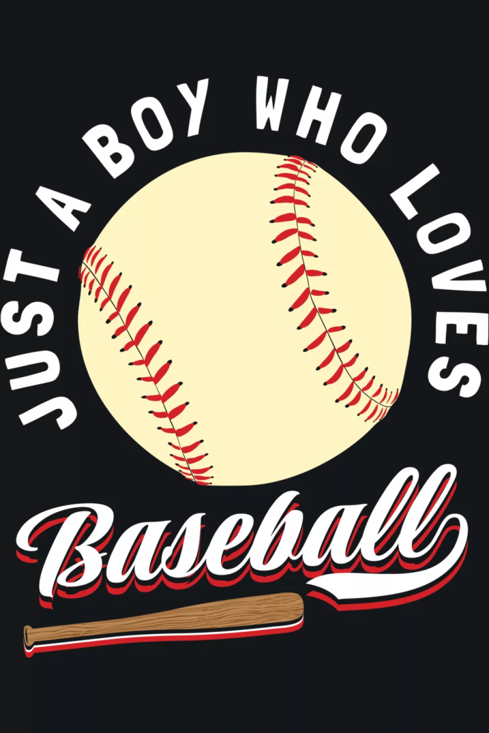 Gift ready baseball design for young players