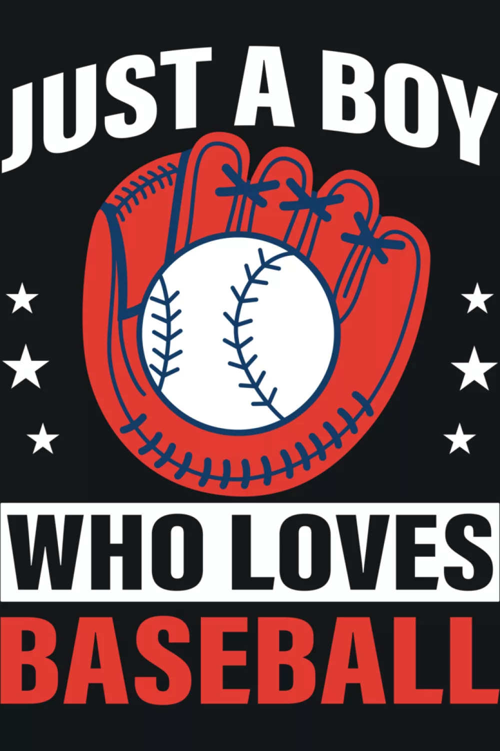 Bold pitcher graphic with strong baseball message