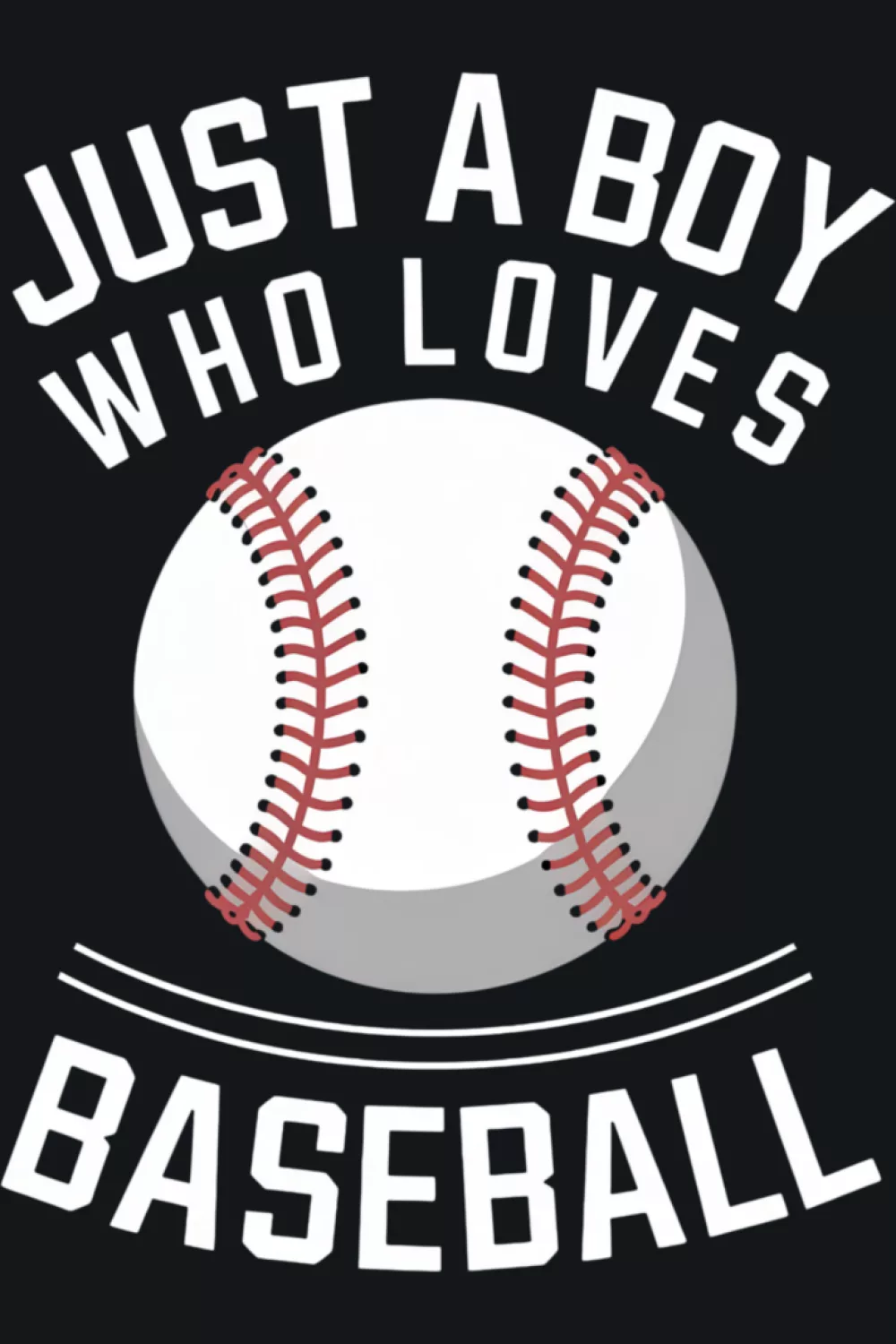 Baseball passion badge for kids who love playing the game.