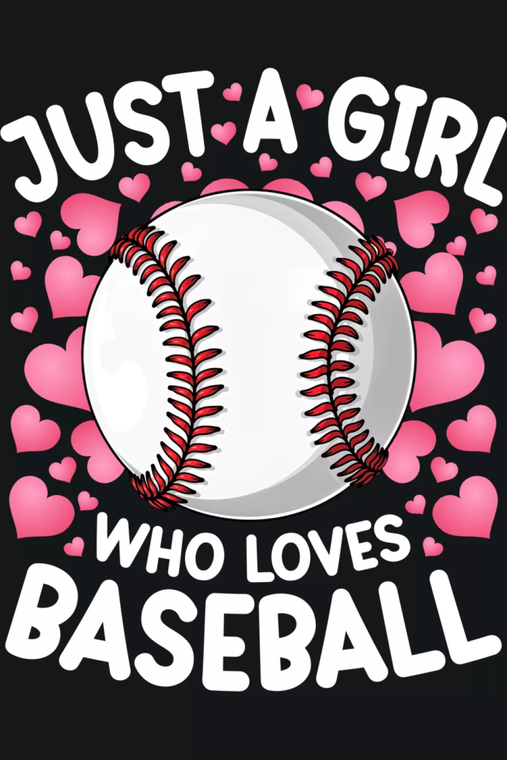 Dynamic girl player illustration that shows motion and excitement