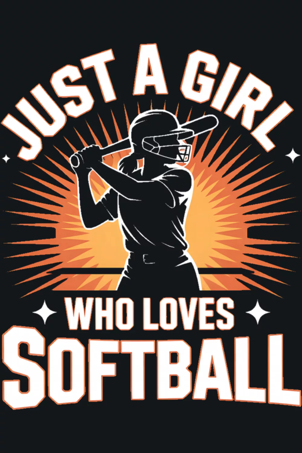 Softball player quote design for girls who switch between diamonds