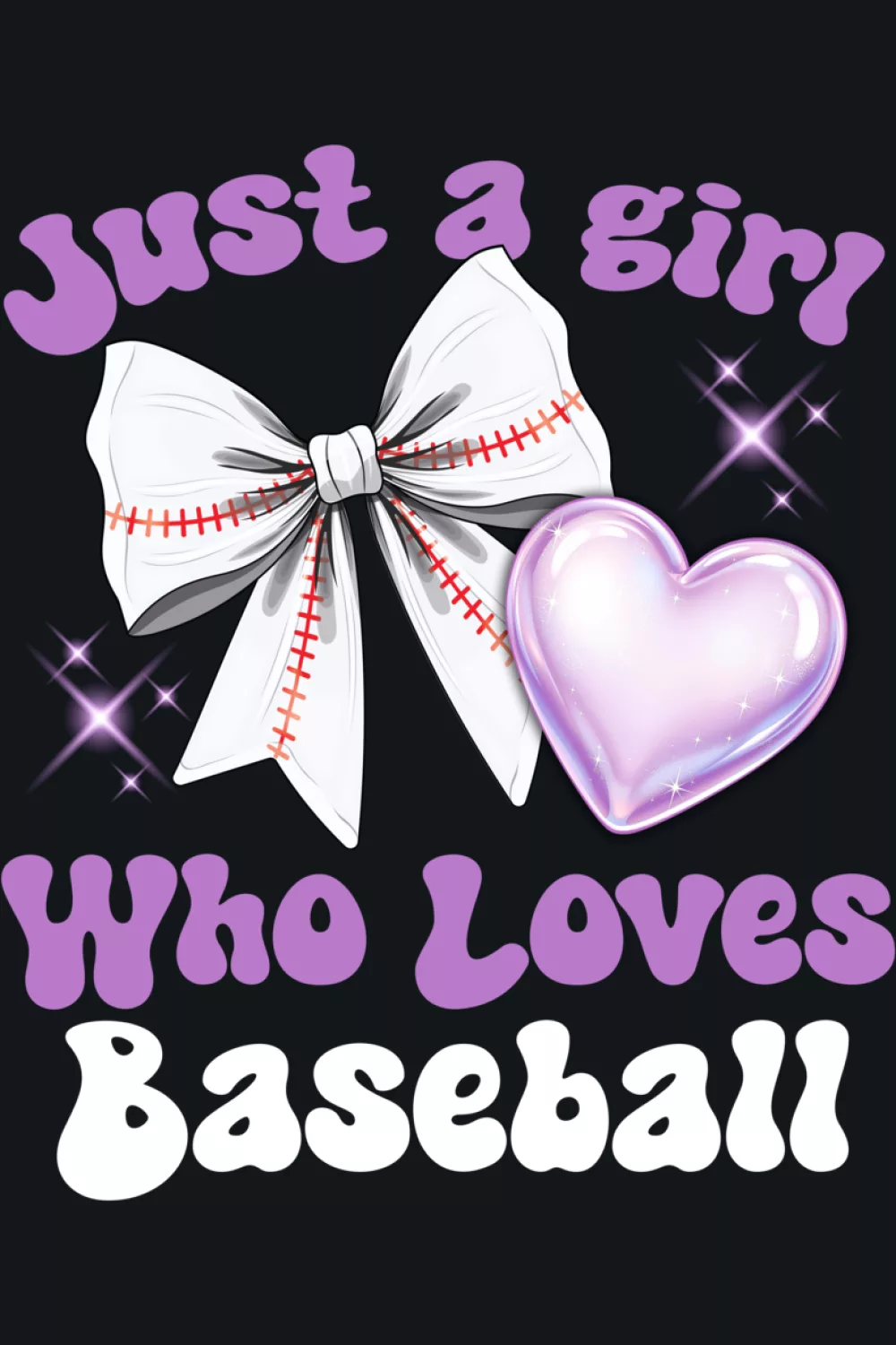 Cute matching baseball concept for friends or siblings