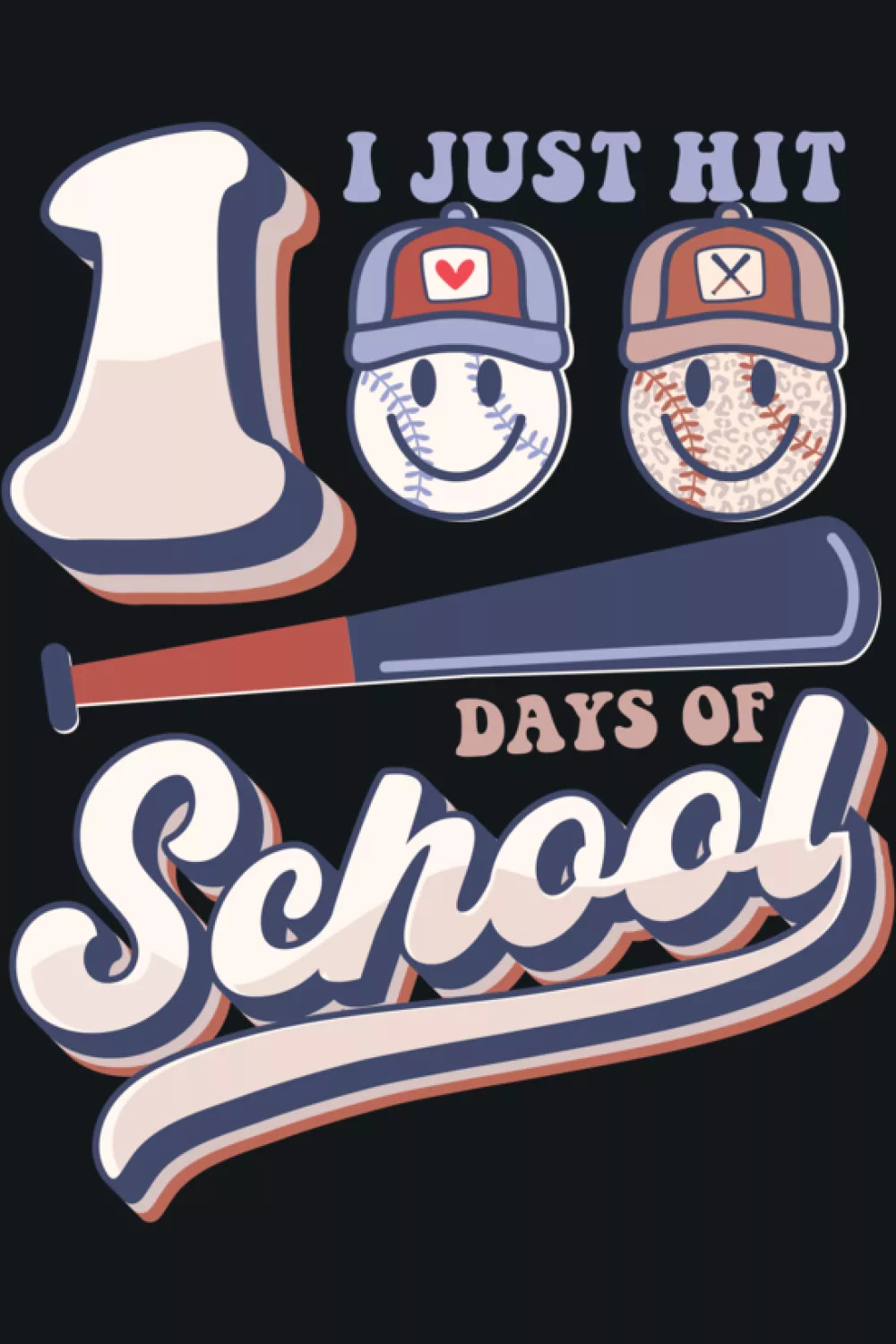 100 days of school baseball kids shirts that celebrate a proud classroom milestone