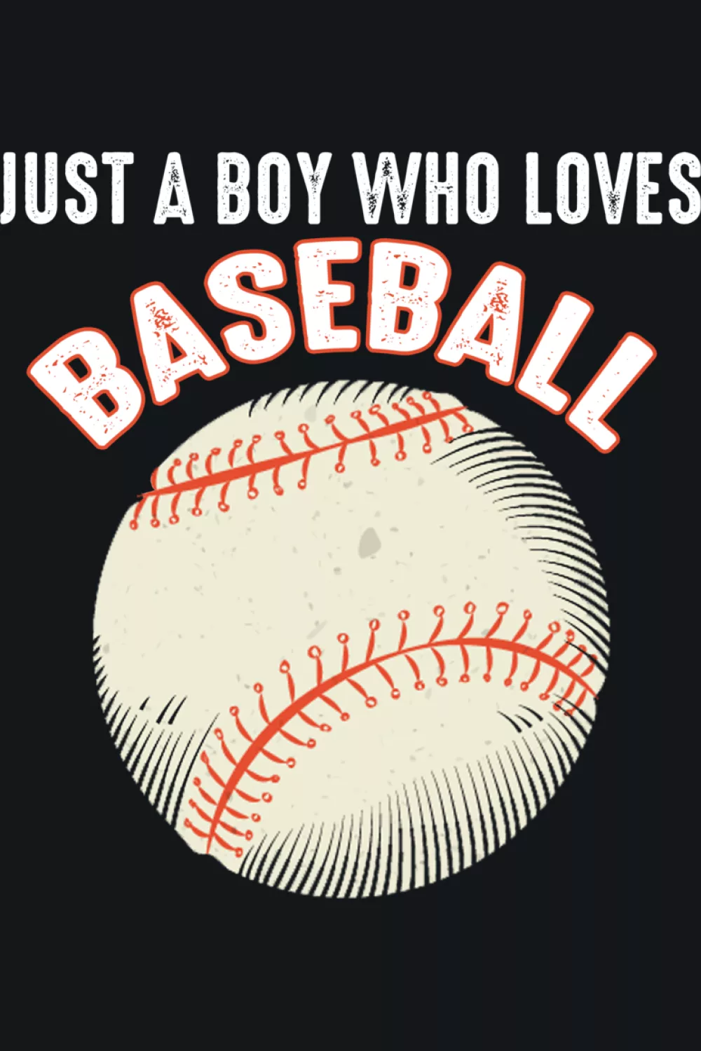 Cheering baseball fan badge for game day.