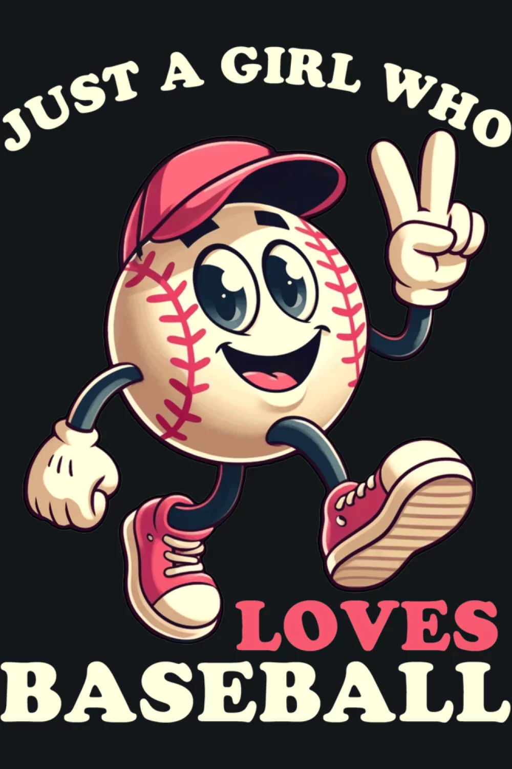Simple statement design for women who enjoy every pitch