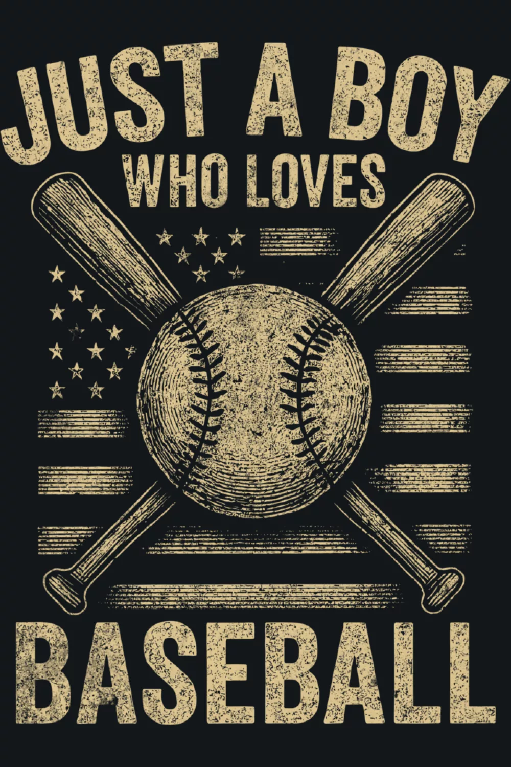 Youth friendly baseball design with soft visual flow