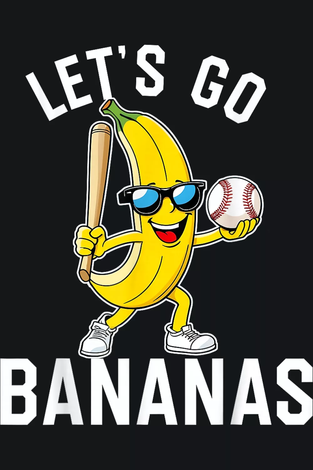 Let's Go Bananas text lockup
