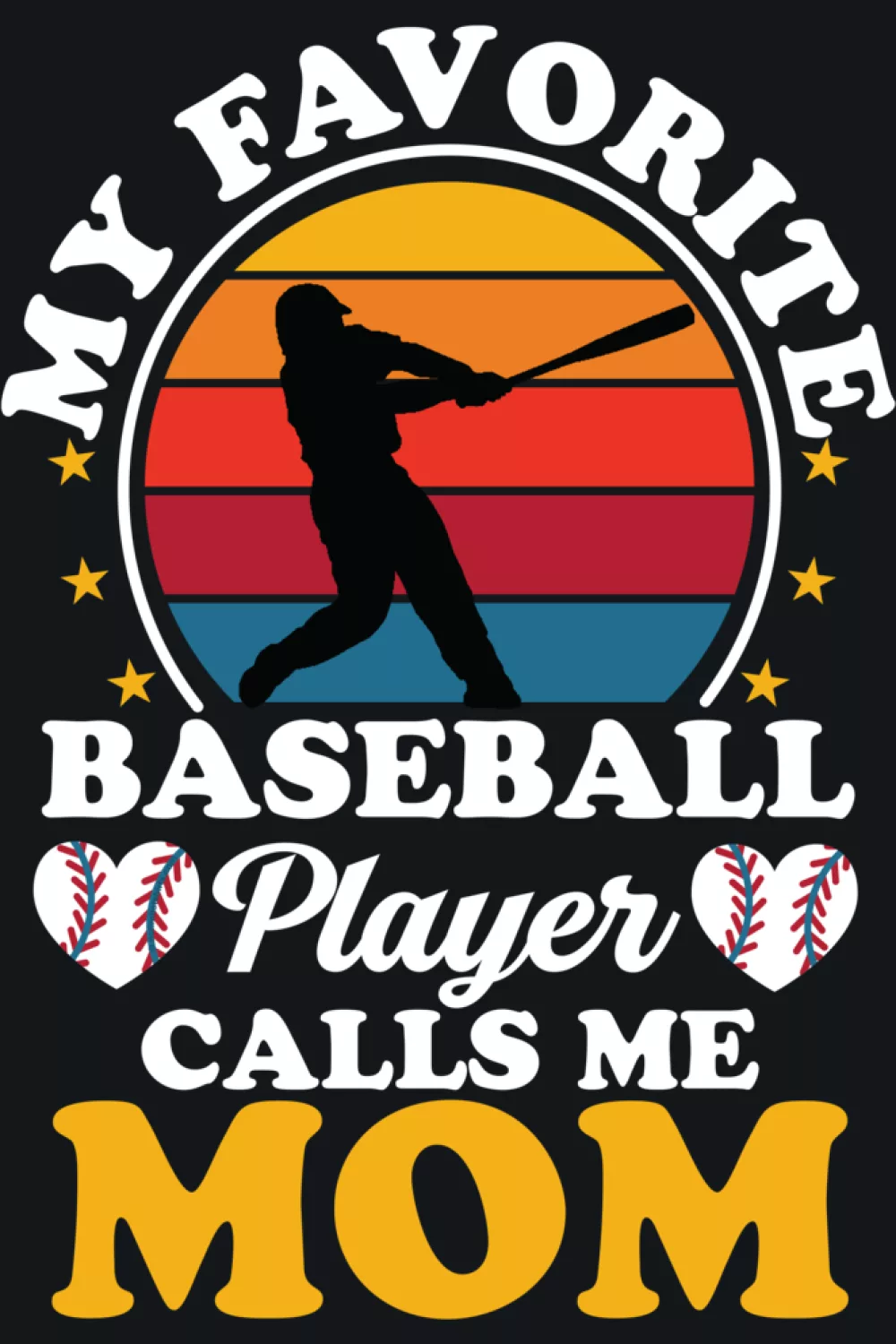 Bold favorite player wording with a distressed patriotic background.
