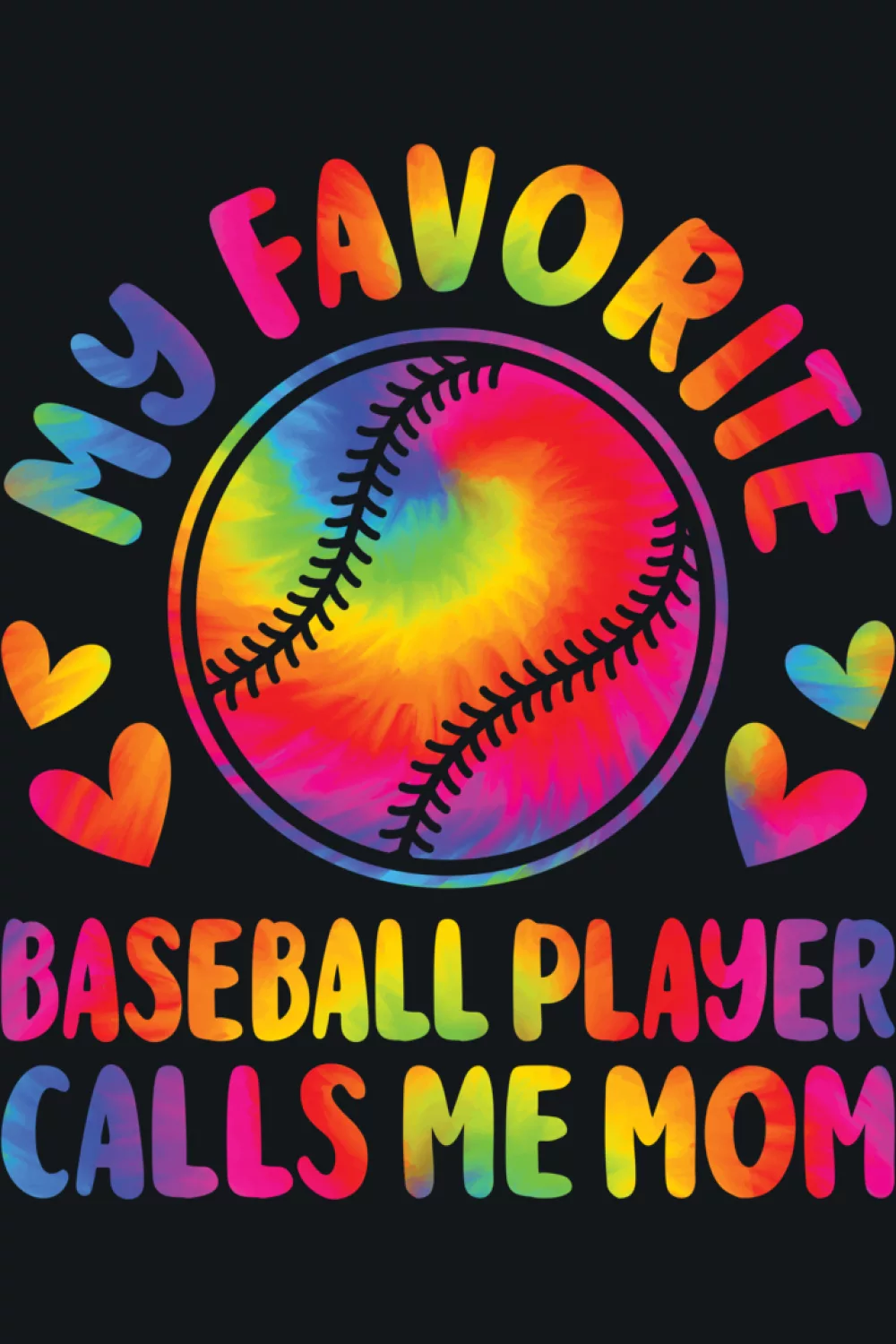 Women focused baseball mom slogan with a feminine touch.
