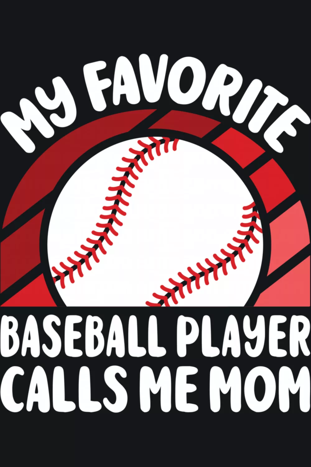 Feminine leaning baseball art that still feels strong enough for serious fans.