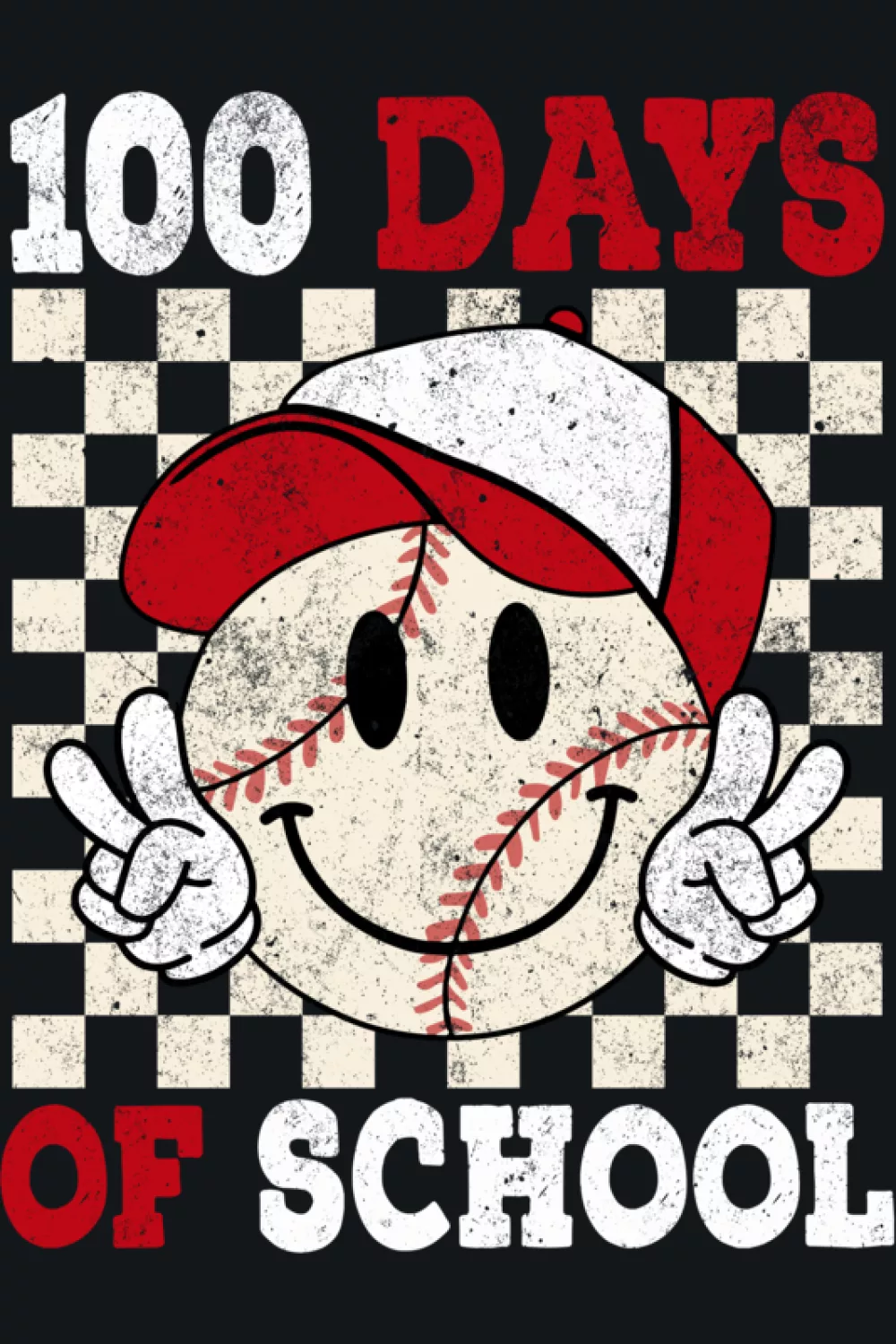 family friendly retro baseball school idea