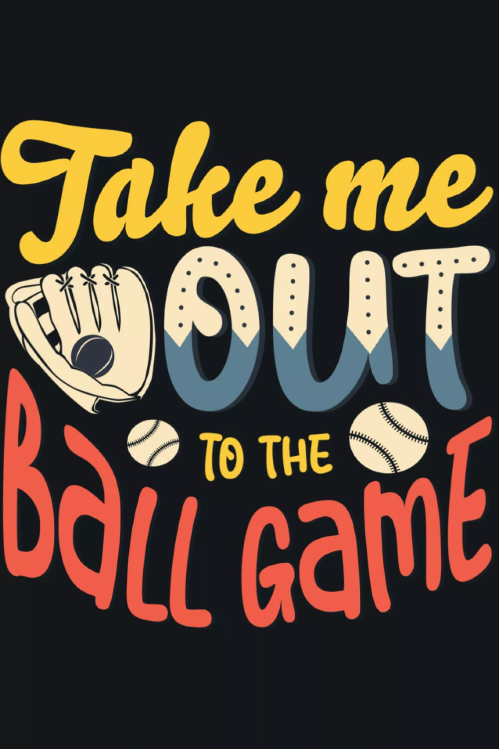 Classic fan first ballpark message that feels easy to style for any schedule, any seat, any team.