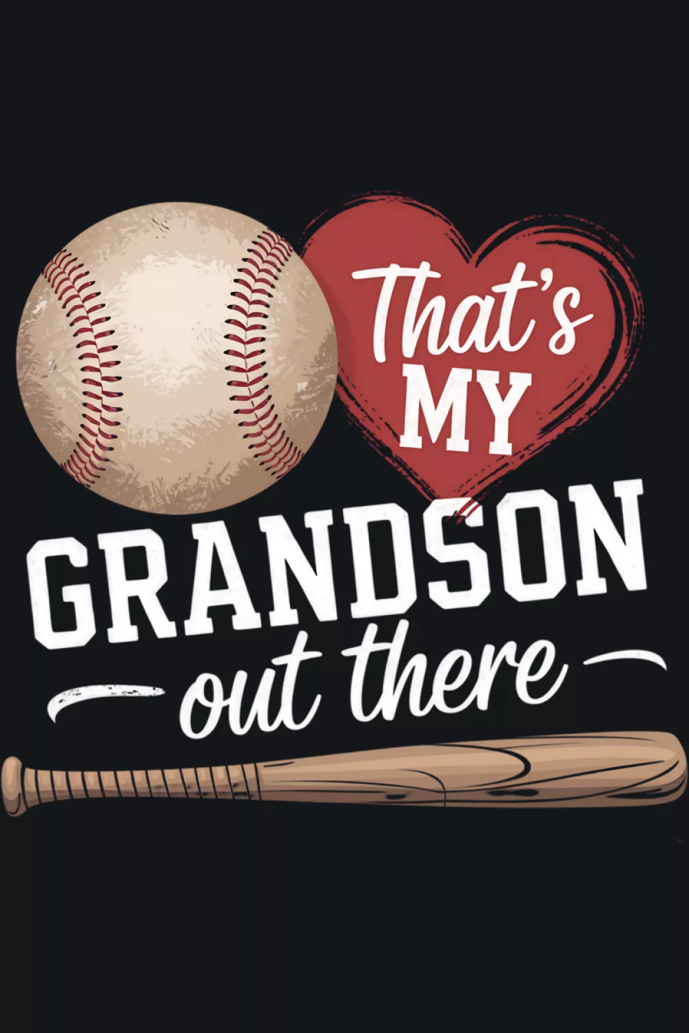celebratory grandma baseball wear