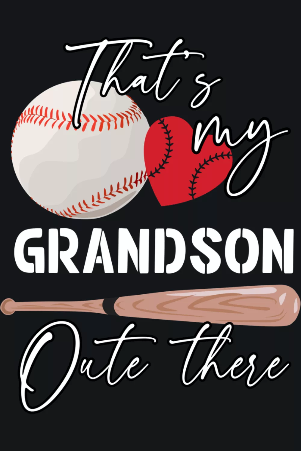 supportive family baseball grandma style