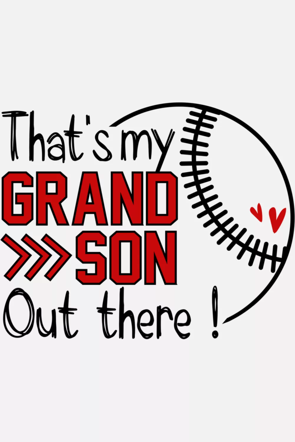 Classic baseball grandma outfit idea