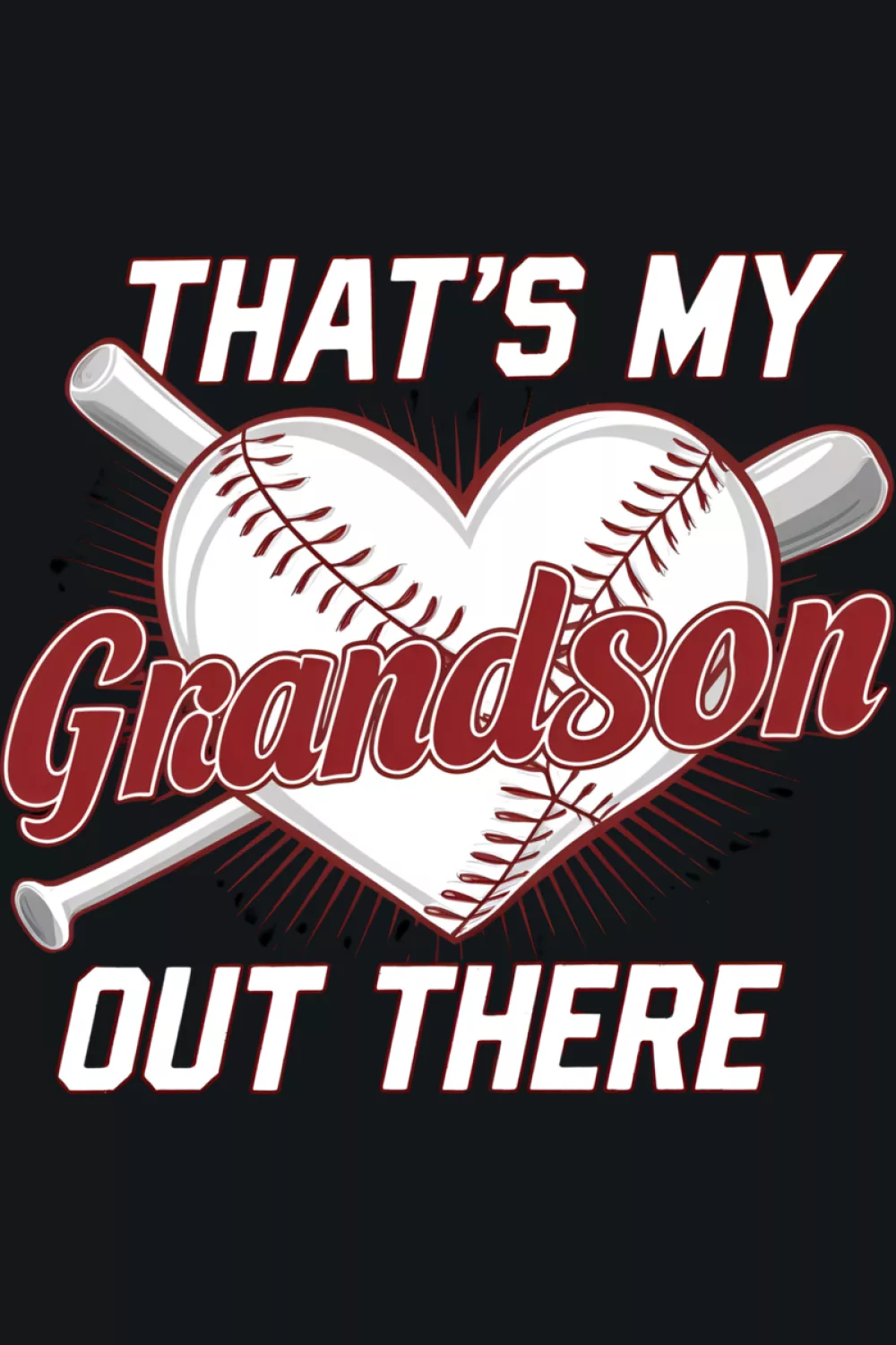 baseball grandma supporter outfit