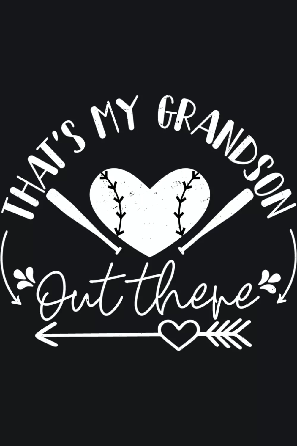 Baseball grandparents outfit for shared support