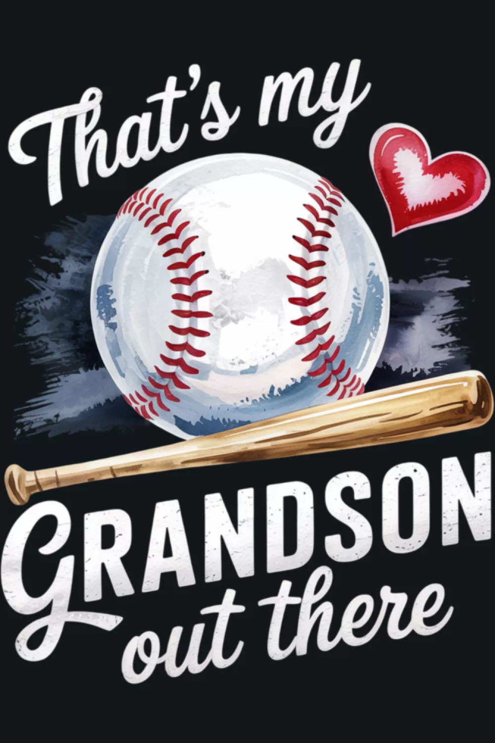 cheer themed baseball grandma style