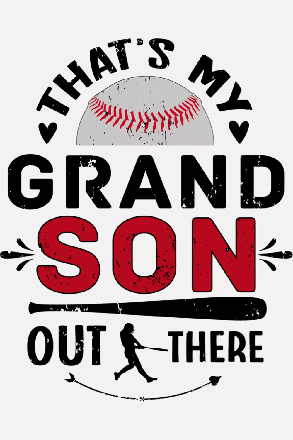 Comfortable baseball grandma style
