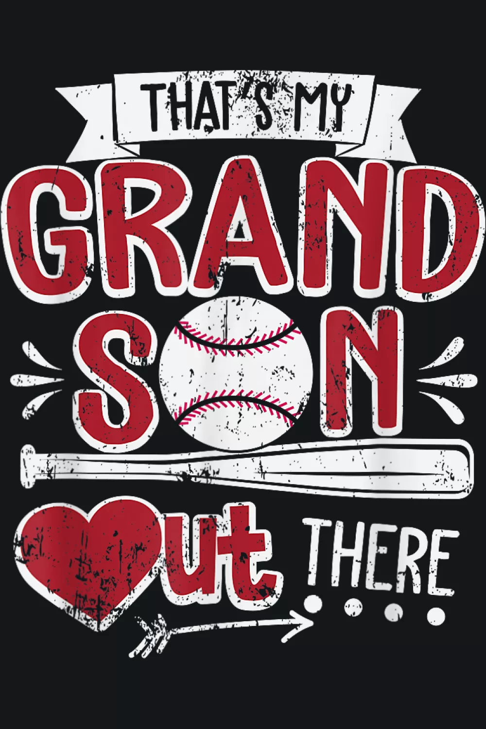 Baseball grandma outfit for active supporters