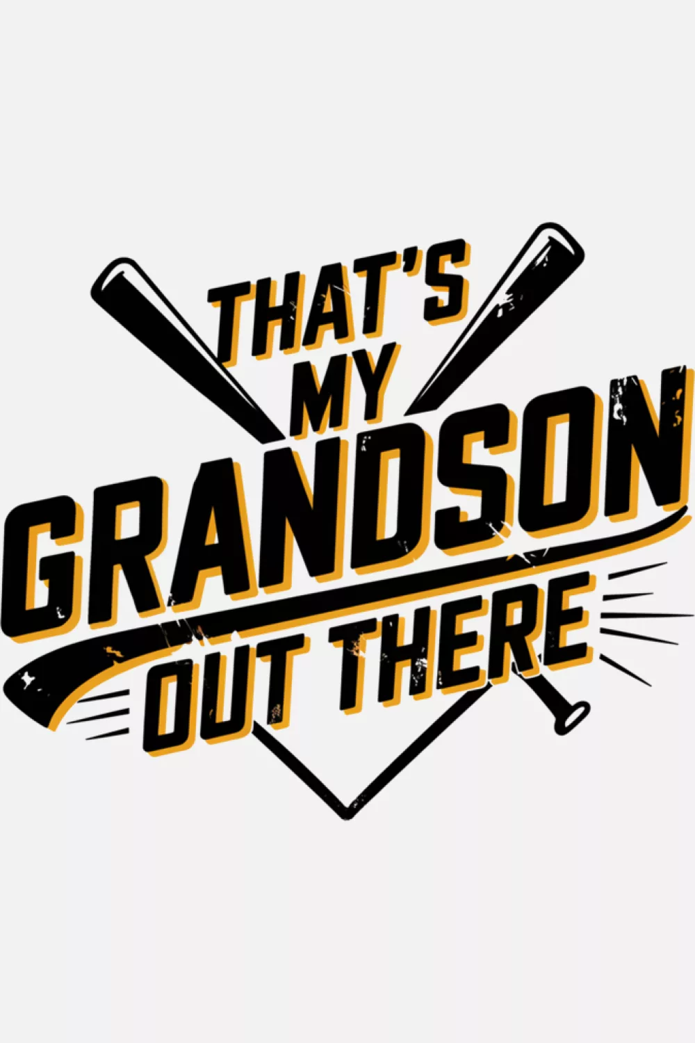 Everyday grandparents baseball support outfit