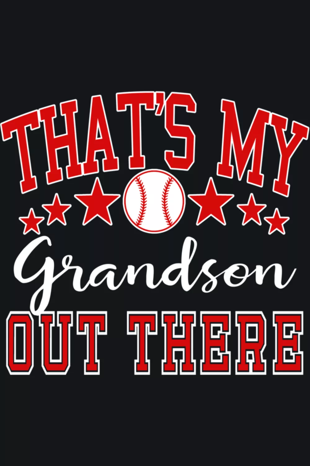 Baseball grandparents outfit for game days