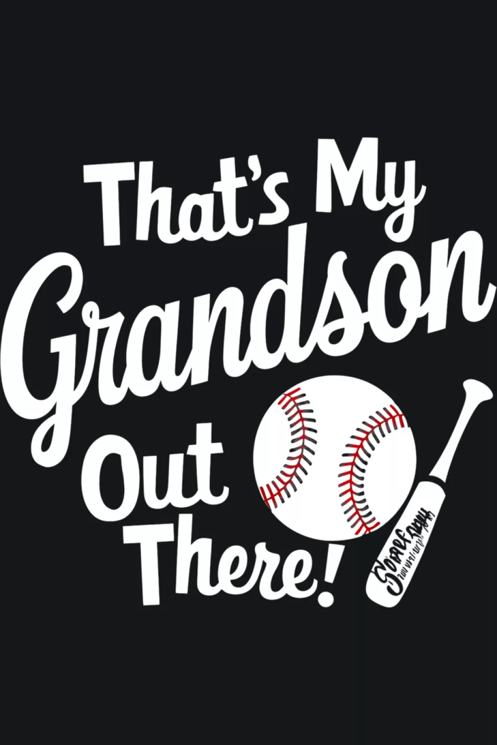 Commemorative baseball grandma outfit