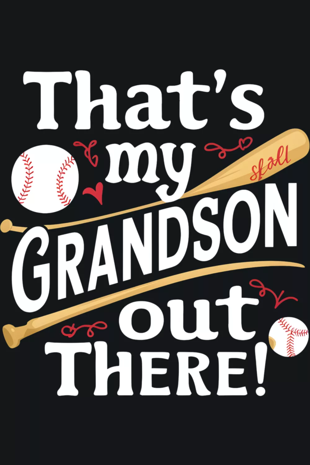 Mother focused baseball grandma support shirt