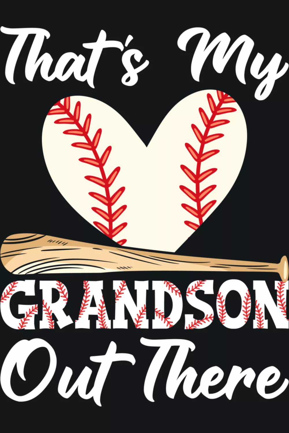 family focused baseball grandma outfit
