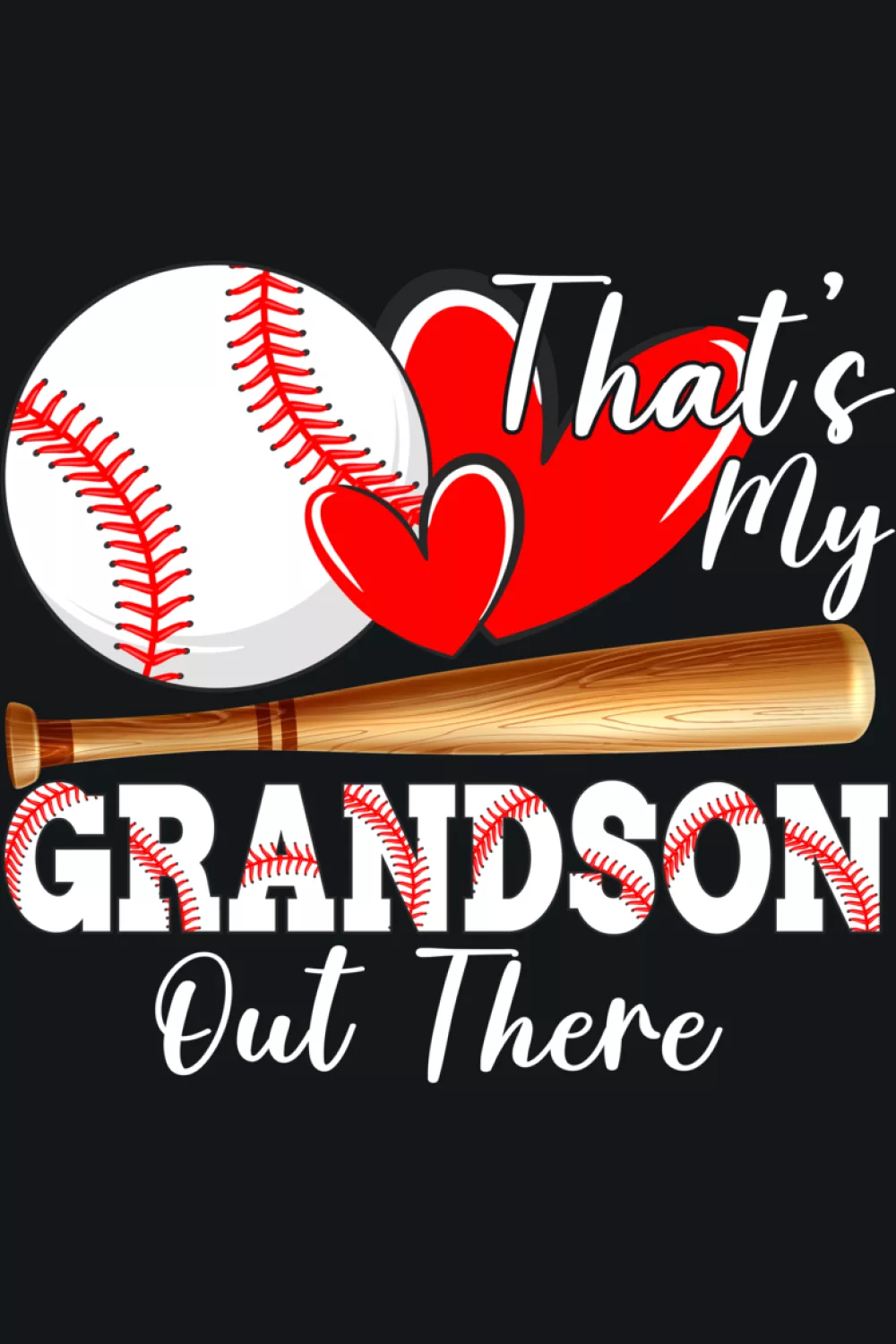 warm baseball grandma supporter look
