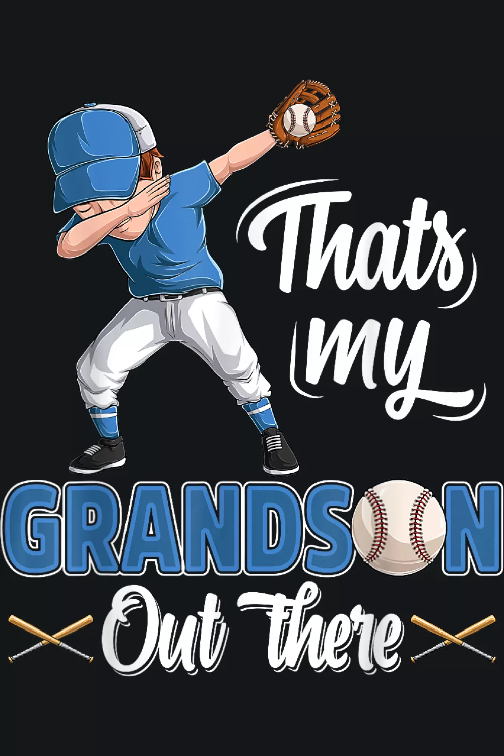 grandparents baseball cheering together