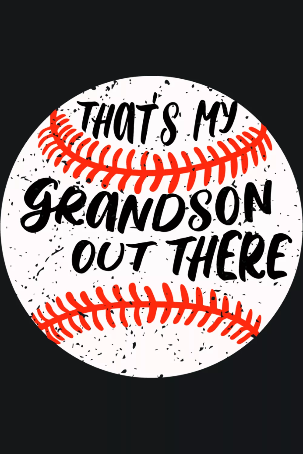 Family hobby inspired baseball grandma outfit