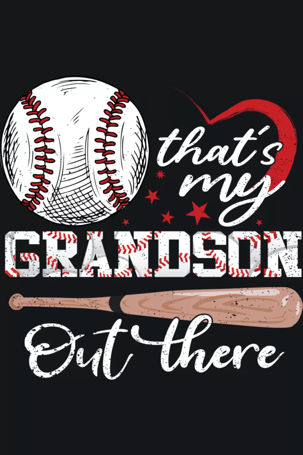 Mother themed baseball grandma outfit