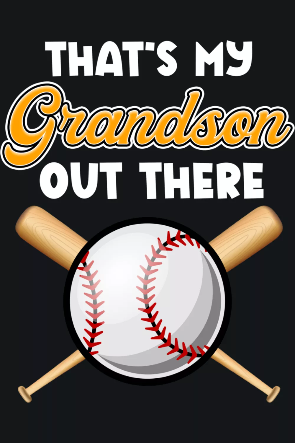 Grandparent outfit supporting a baseball player