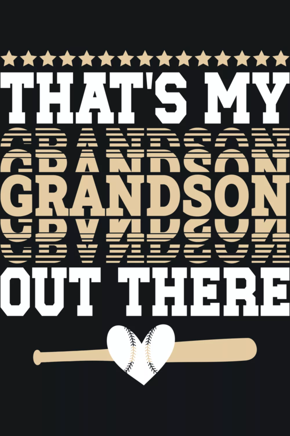 Baseball saying shirt expressing grandma pride