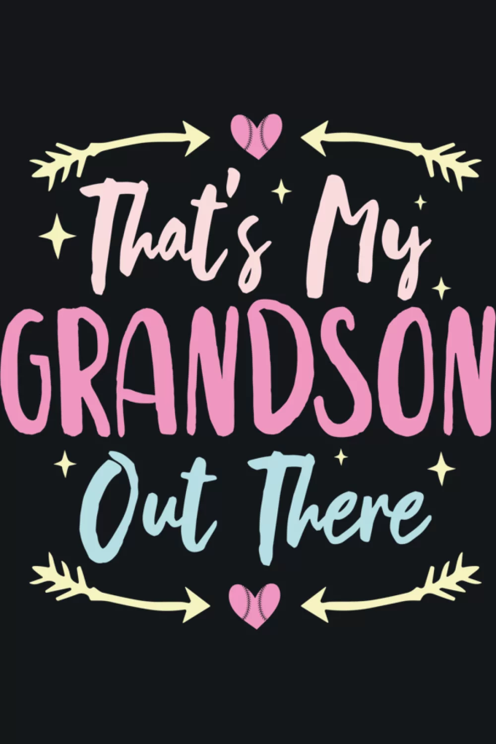 Baseball saying outfit that highlights grandmother pride