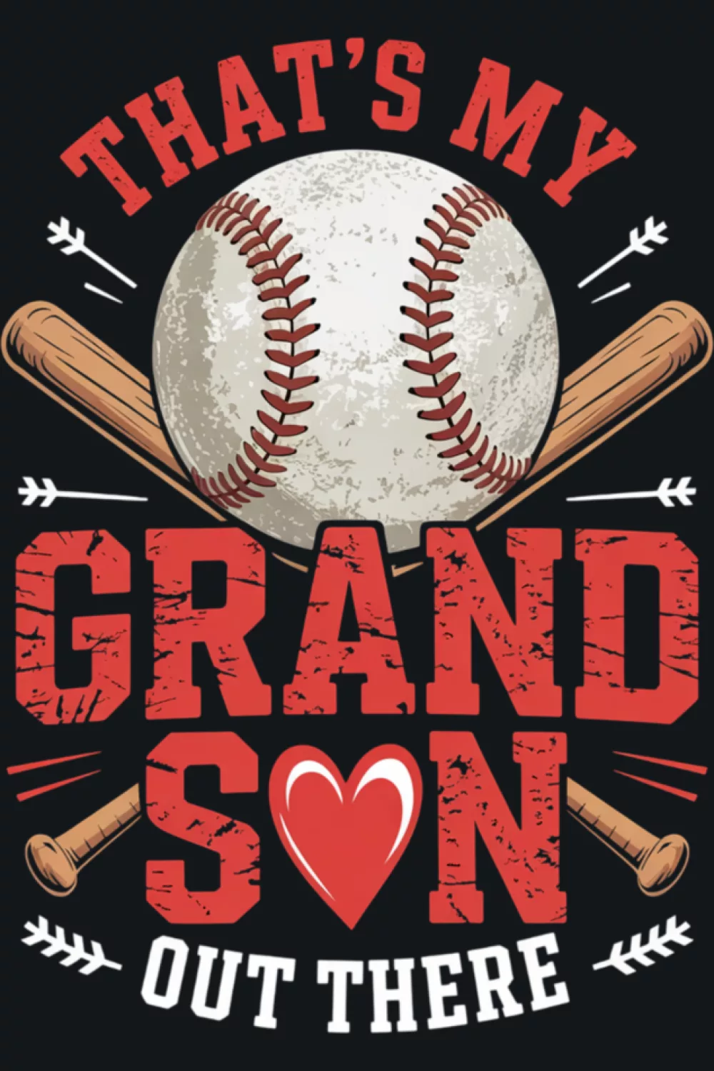 Baseball supporter outfit for grandma