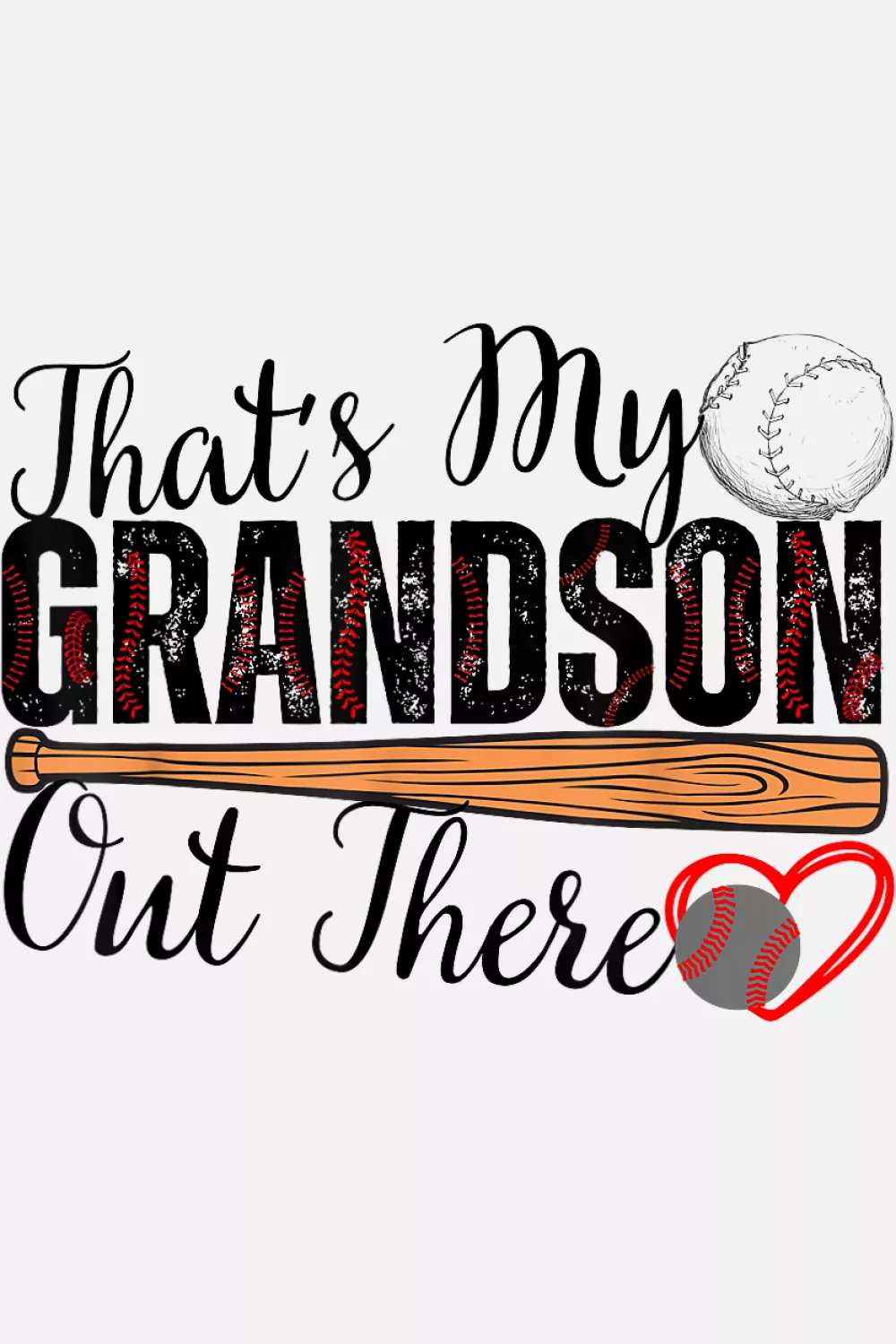 Women focused baseball grandma game day style