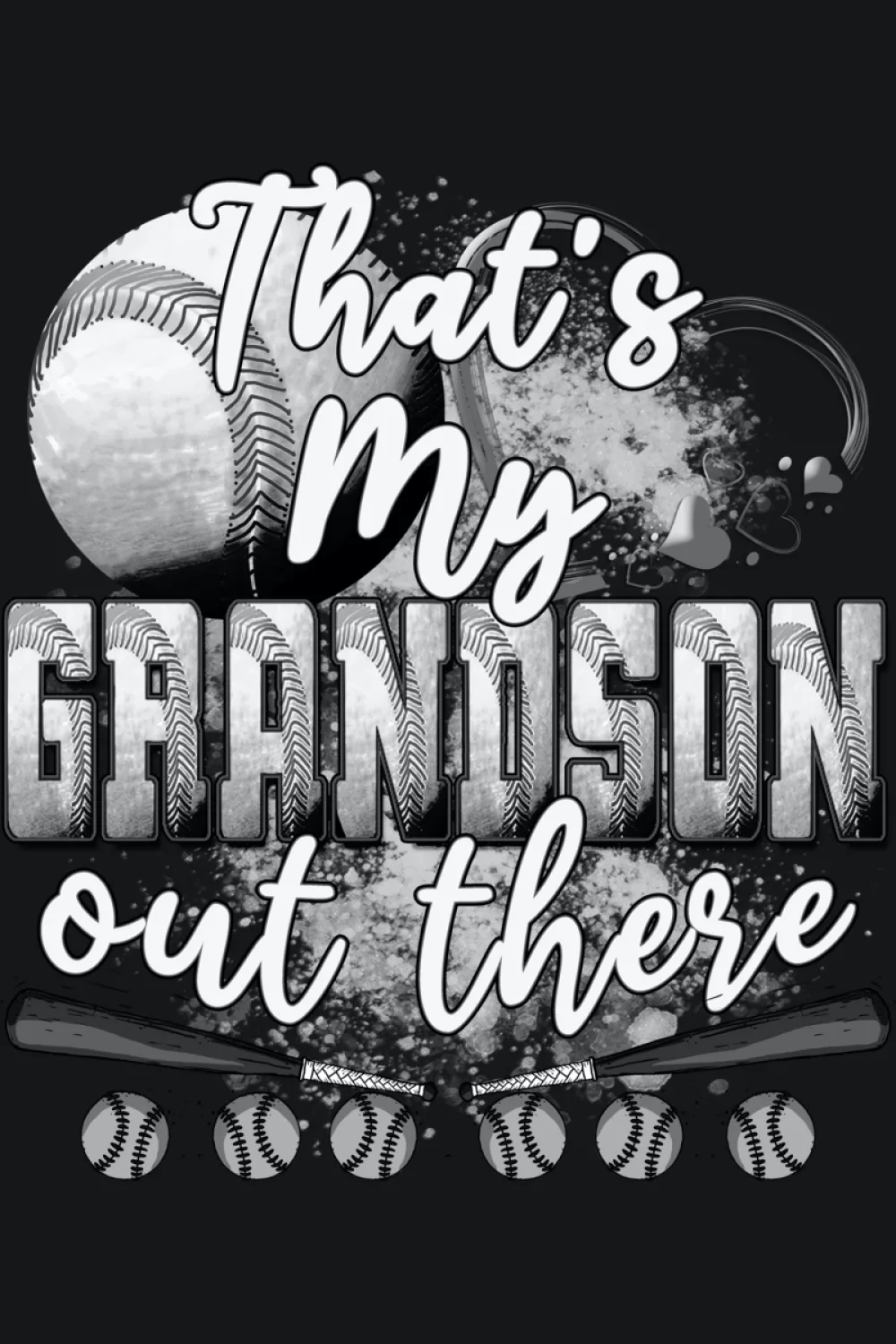 Gift ready baseball grandma game day shirt