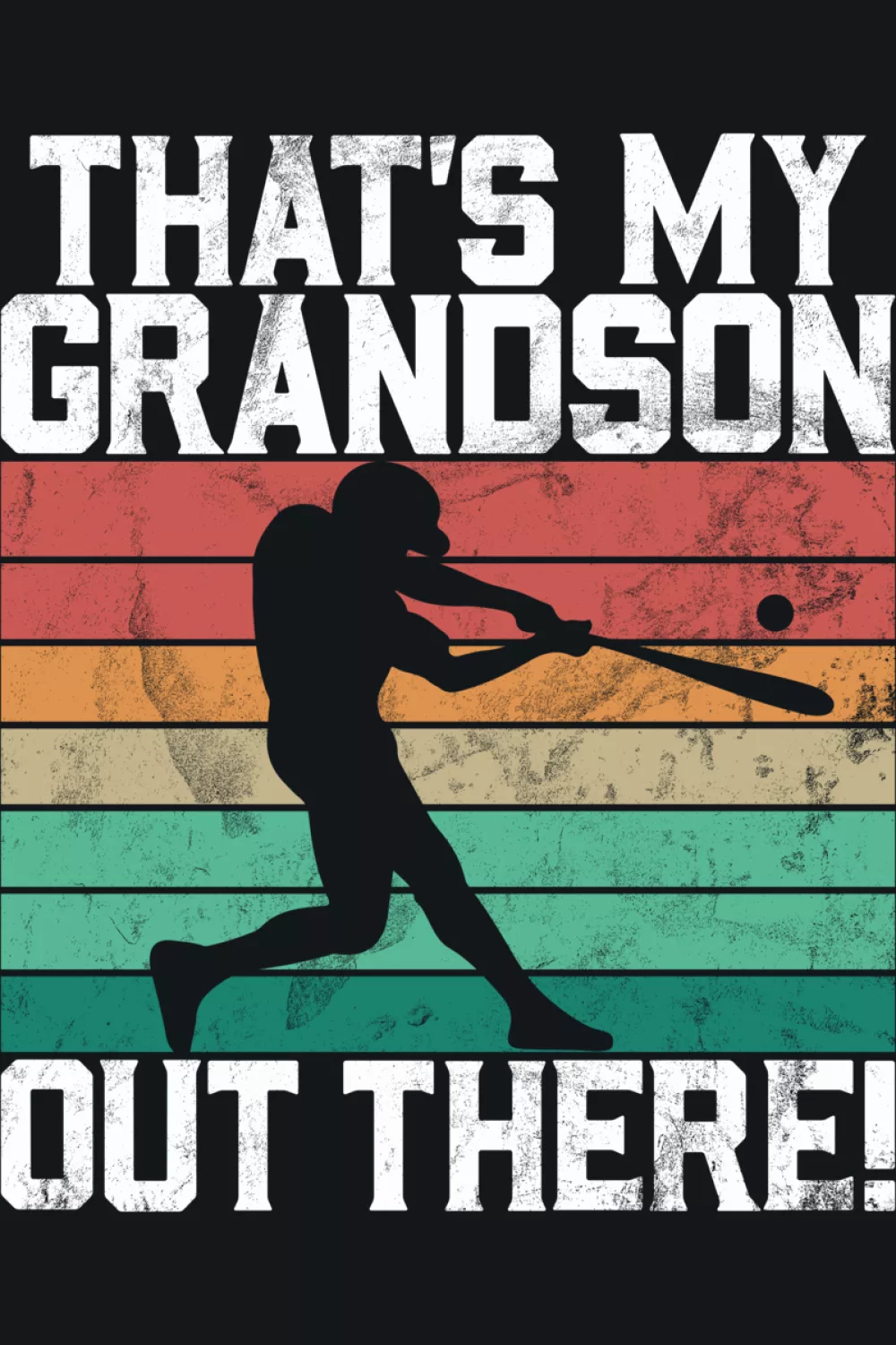 grandpa baseball supporter with humor