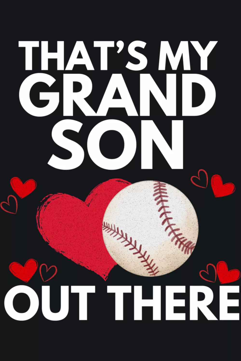 grandparent baseball support outfit