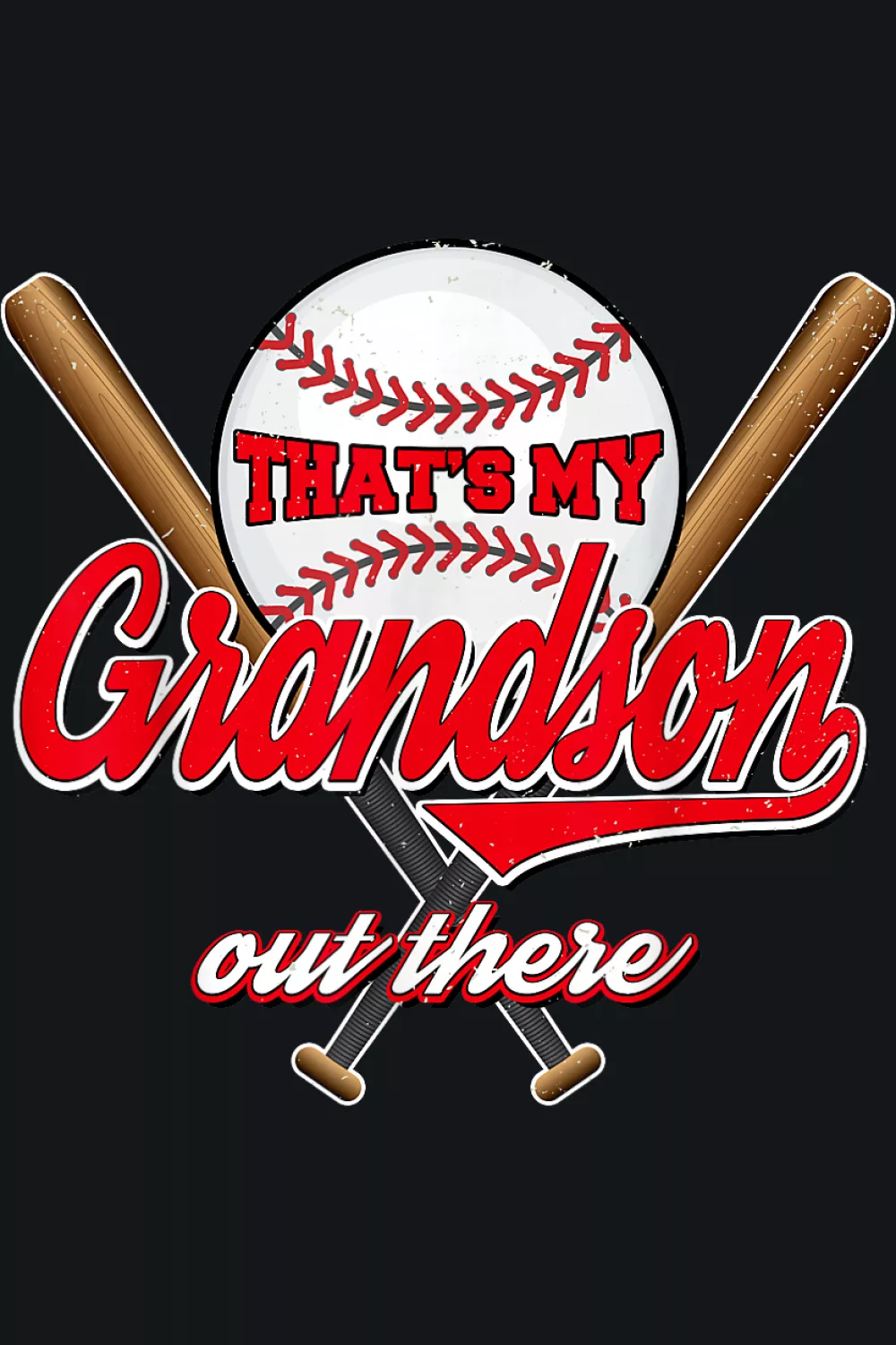 Proud grandma baseball support shirt