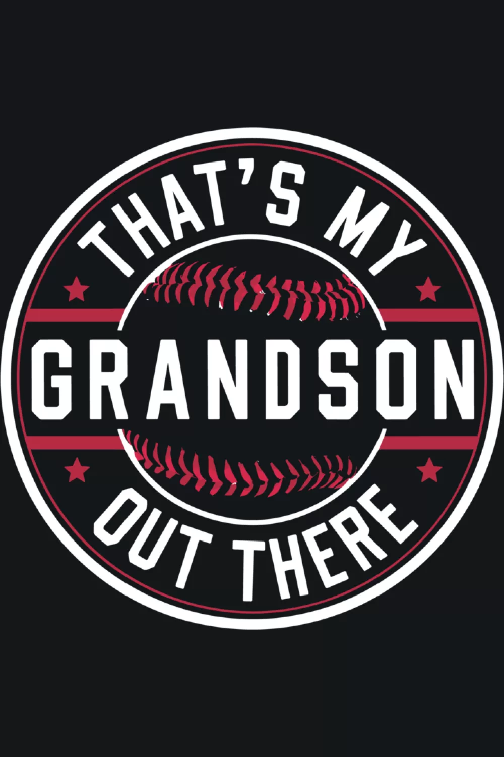 baseball game day shirt for proud grandma showing visible support at the ballpark